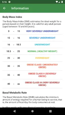 Complete BMI Calculator android App screenshot 0